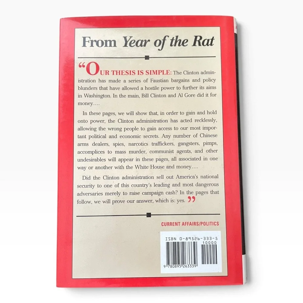 Year of the Rat Edward Timberlake Clinton Chinese Cash Political History